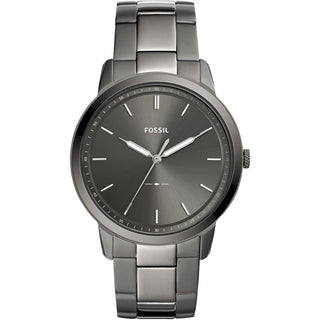 Fossil The Minimalist 3H Grey Stainless Steel Strap Gents Watch FS5459