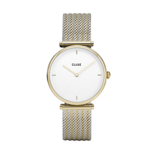 Cluse Triomphe Two Tone Mesh Strap Ladies Watch