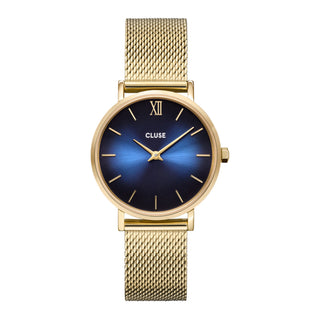 Cluse Minuit Gold Plated Mesh Strap Ladies Watch