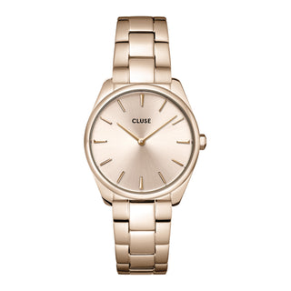 Cluse Féroce Petite Rose Gold Plated Ladies Watch