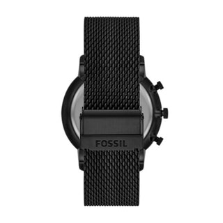 Fossil Gents Black Neutra Chronograph with Mesh Strap