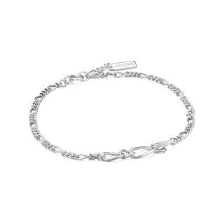 Ania Haie Chain Reaction Figaro Chain Bracelet