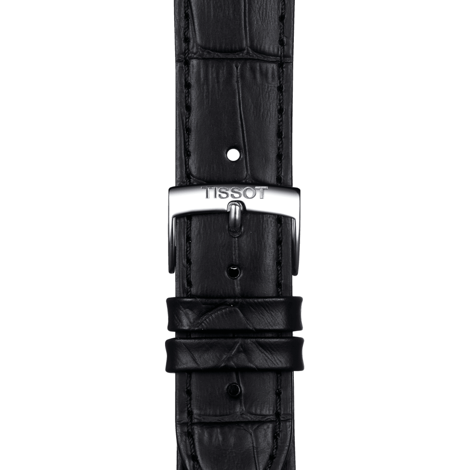 Tissot PR 100 Black Leather Strap Gents Watch Tadgh O Flynn