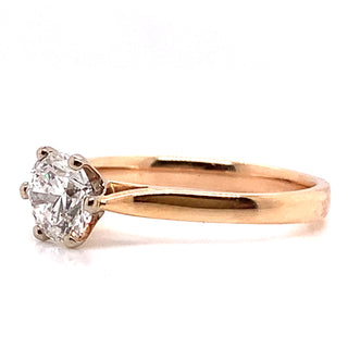 Alice - 18ct Rose Gold Lab Grown Diamond Solitaire Engagement Ring