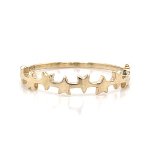 9ct Gold Star Ring