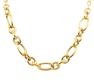 Golden Multi Link Necklace