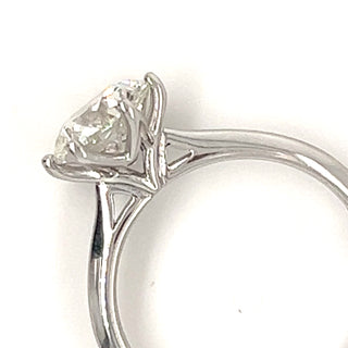 Bianca 2ct Six Claw Lab Grown Solitaire Platinum