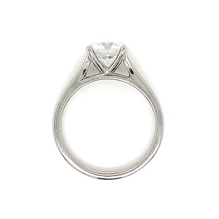 Fay - Platinum 1.51ct Lab Grown Round Brilliant Diamond Ring