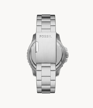 Fossil - Gent’s Blue GMT Stainless Steel Watch