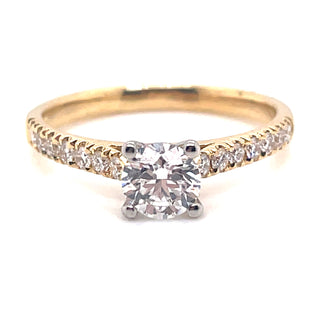 Verity - 18ct Yellow Gold .79ct Solitaire Earth Grown Diamond Ring
