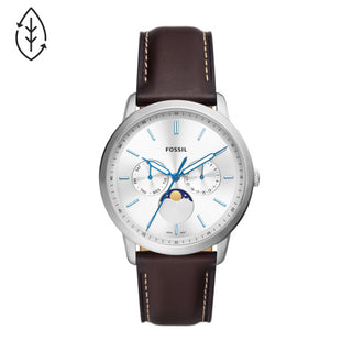 Fossil - Gents Neutra Chronograph Watch with Brown Leather Strap