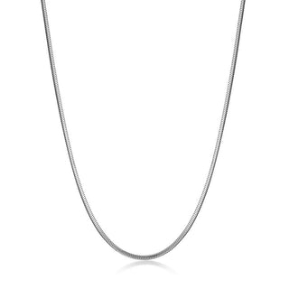 Ania Haie Snake Chain Silver Necklace