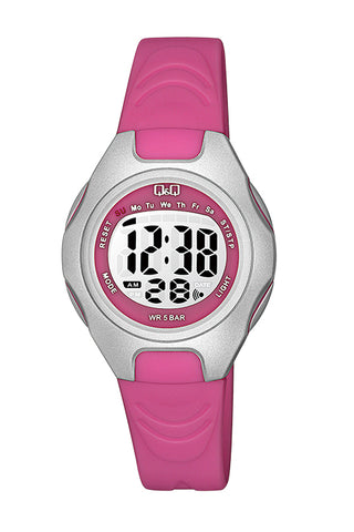 Q&Q Ladies Pink Digital Watch