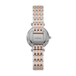 Fossil Carlie Mini Two Tone Ladies Watch