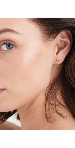 Ania Haie Modern Minimalism Gold Earrings E002-02G