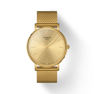 Tissot Everytime Gent Gold with Mesh Strap