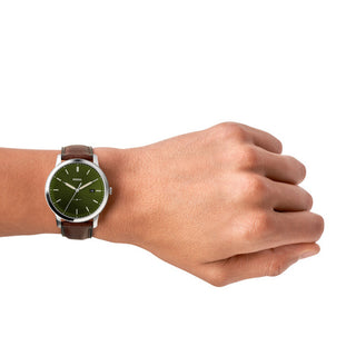 Fossil Gents Minimalist Solar Eco Leather Watch