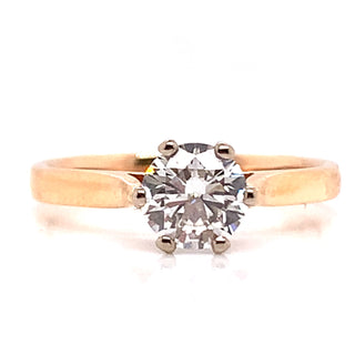 Alice - 18ct Rose Gold Laboratory Grown Diamond Solitaire Engagement Ring