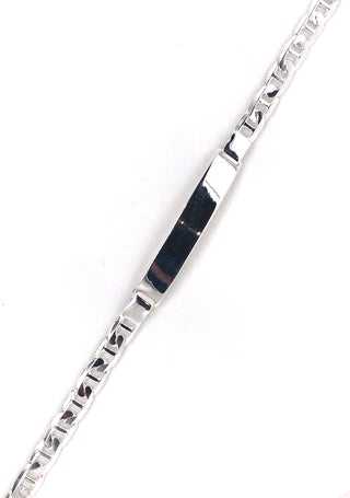 Sterling Silver Rambo Link 7.5” ID Bracelet