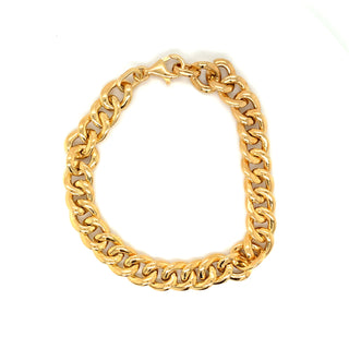 Golden Chunky Link Bracelet