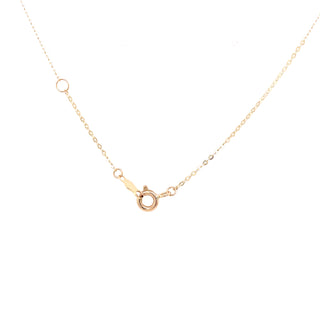 9ct Yellow Gold Double Vertical Mini Bar Necklace