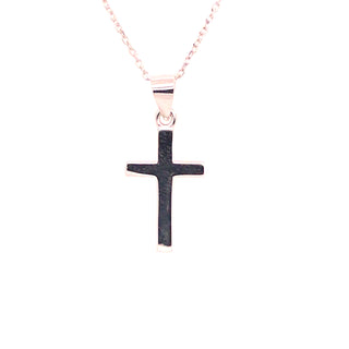 Sterling Silver Plain Cross Pendant