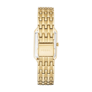 Fossil Gold Raquel Square Face Watch