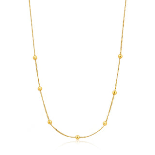 Ania Haie Gold Modern Beaded Necklace