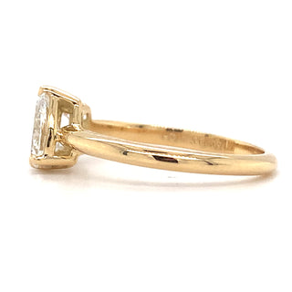 Gemma - 18ct Yellow Gold Toi Et Moi 1.13ct Lab Grown Diamond Ring