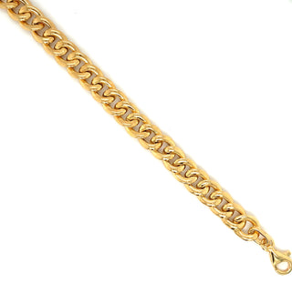 Golden Chunky Link Bracelet