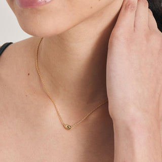 Ania Haie Gold Pebble Sparkle Necklace