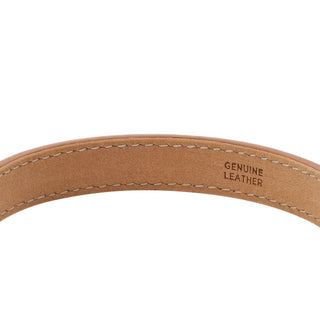 Fossil Ladies Heritage D-Link Brown Leather Strap Bracelet
