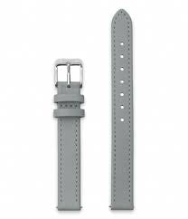 Cluse Strap 12mm Leather Grey, Silver Colour