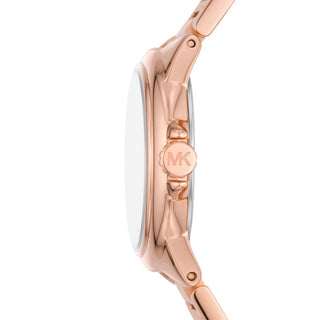 Michael Kors Camille Three-Hand Rose Gold Watch