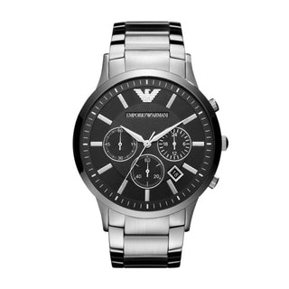 Armani Gents Stainless Steel Chronograph Watch Ar2460