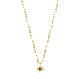 Ania Haie Gold Lapis Evil Eye Necklace