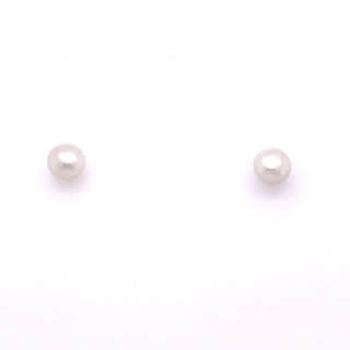 Sterling Silver Pearl Studs