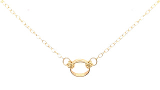 9ct Gold Round Necklace