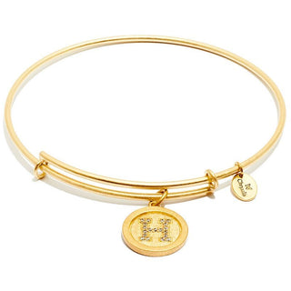 Chrysalis Gold Plated Initial Expandable Bangle