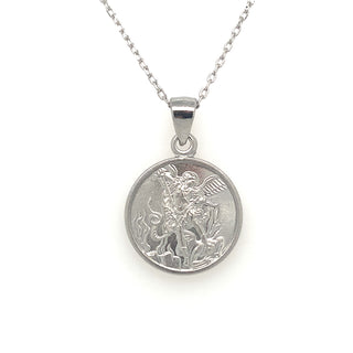 Sterling Silver St. Michael Holy Medal