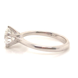 Annie - Platinum 6 Claw 2.03ct Laboratory Grown Solitaire Diamond Ring