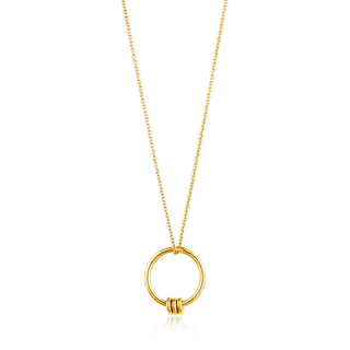 Ania Haie Gold Modern Circle Necklace N002-01G