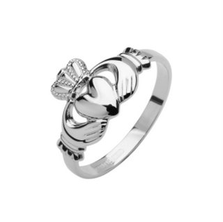 Sterling Silver Ladies Claddagh Ring