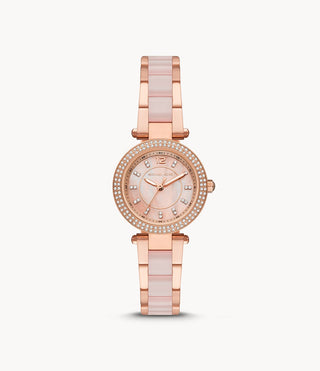 Michael Kors Parker Rose Gold And Pink Ladies Watch mk6922