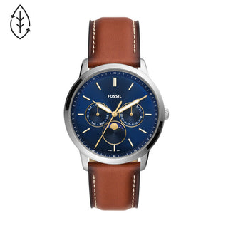 Fossil Gents Neutra Blue Face Day to Night