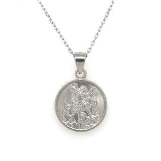 Sterling Silver St. Michael Holy Medal