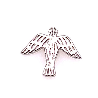 Sterling Silver Confirmation Dove Tie Pin