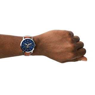 Fossil Gents Neutra Blue Face Day to Night