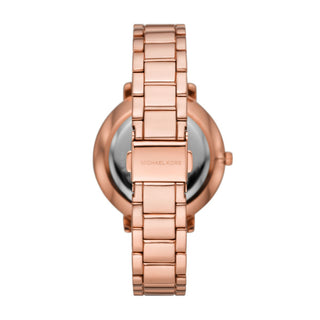 Michael Kors Pyper Pavé Rose Gold-Tone Logo Watch